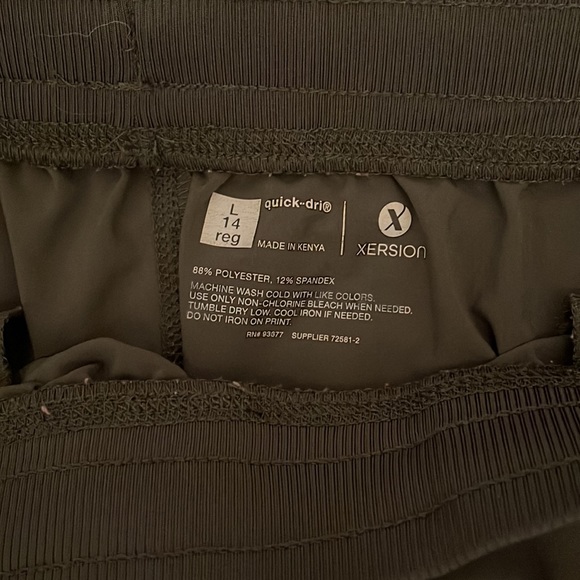 Green lounge joggers, worn lightly, great condition, very breathable - Picture 4 of 5